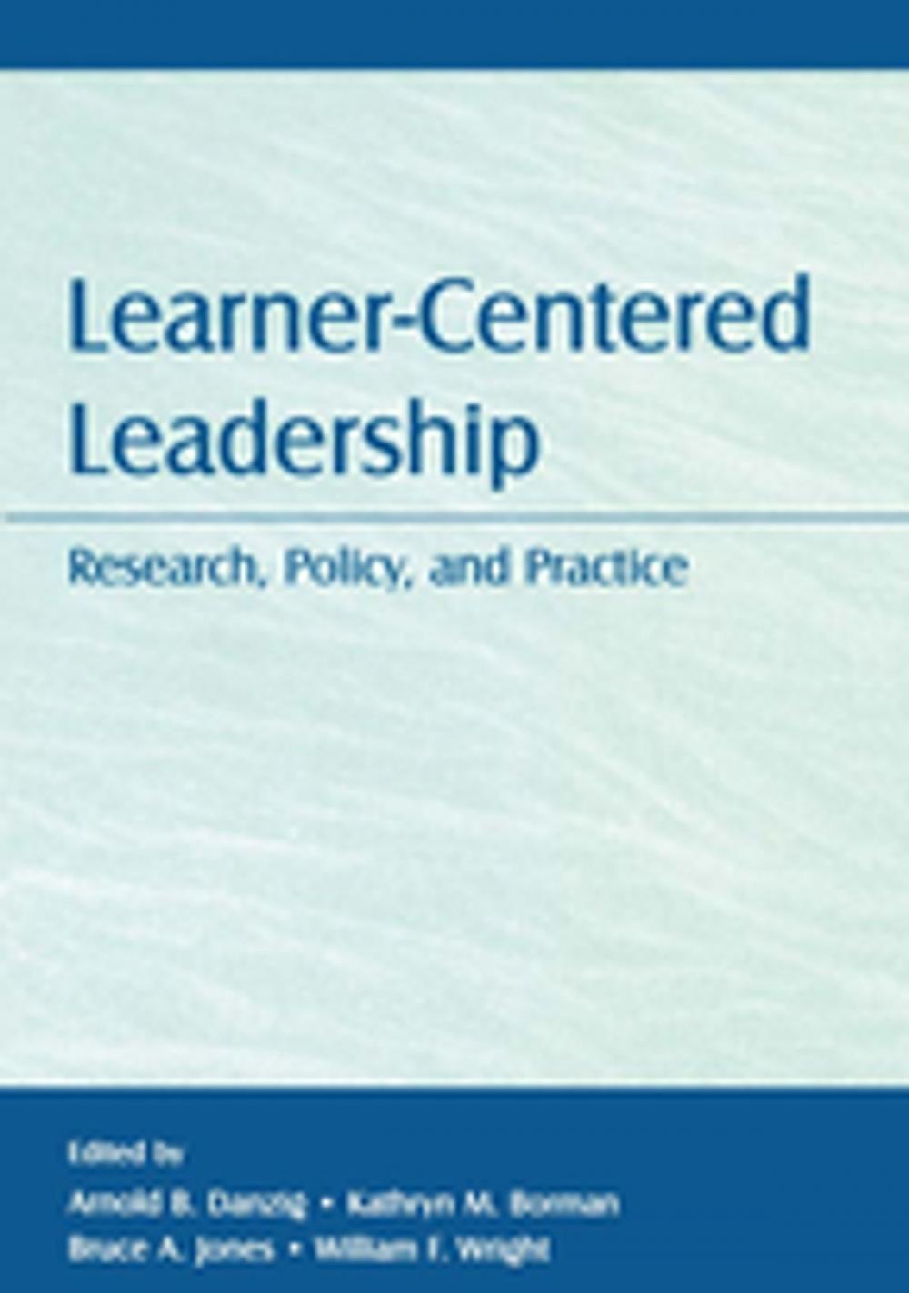 Big bigCover of Learner-Centered Leadership