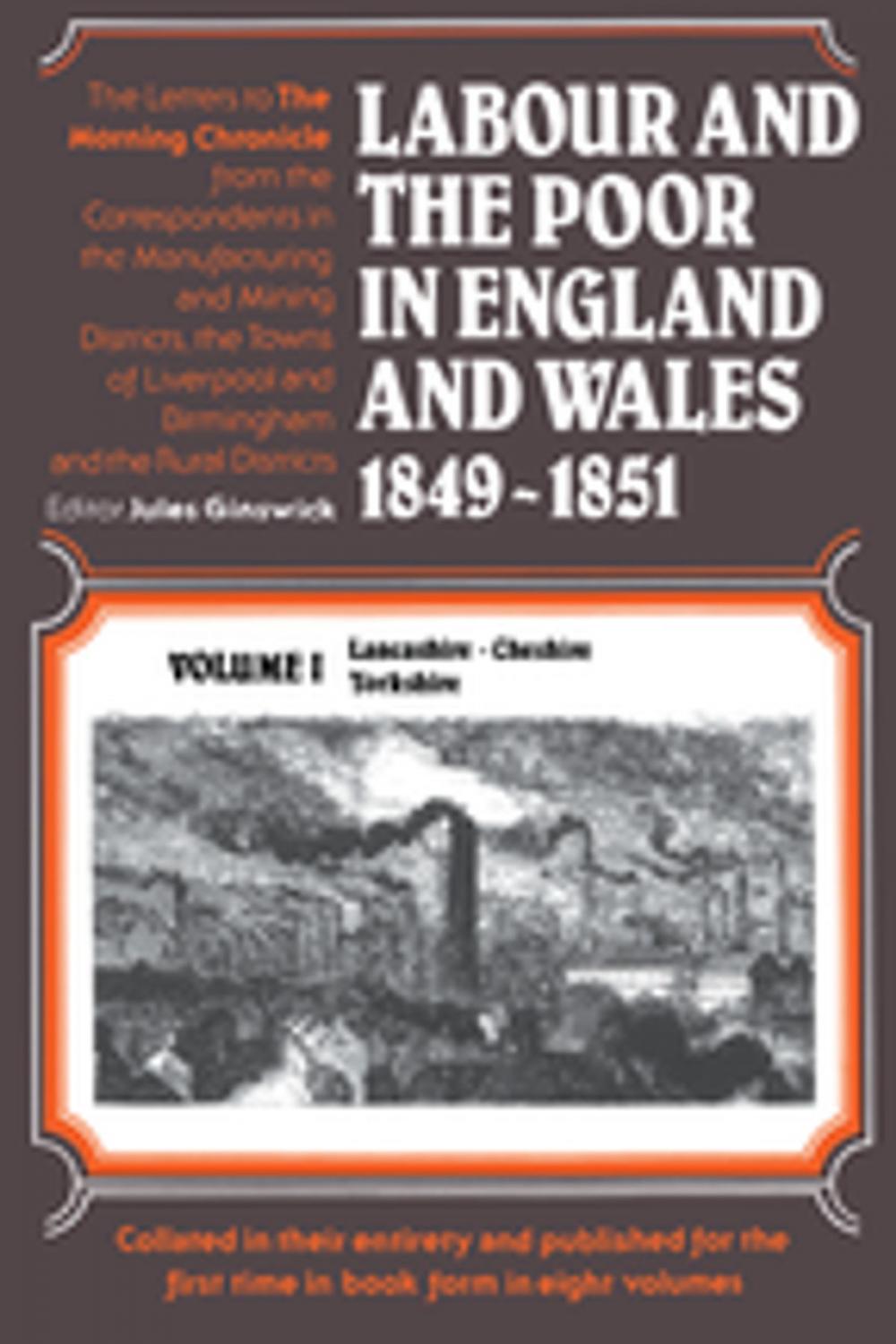 Big bigCover of Labour and the Poor in England and Wales, 1849-1851