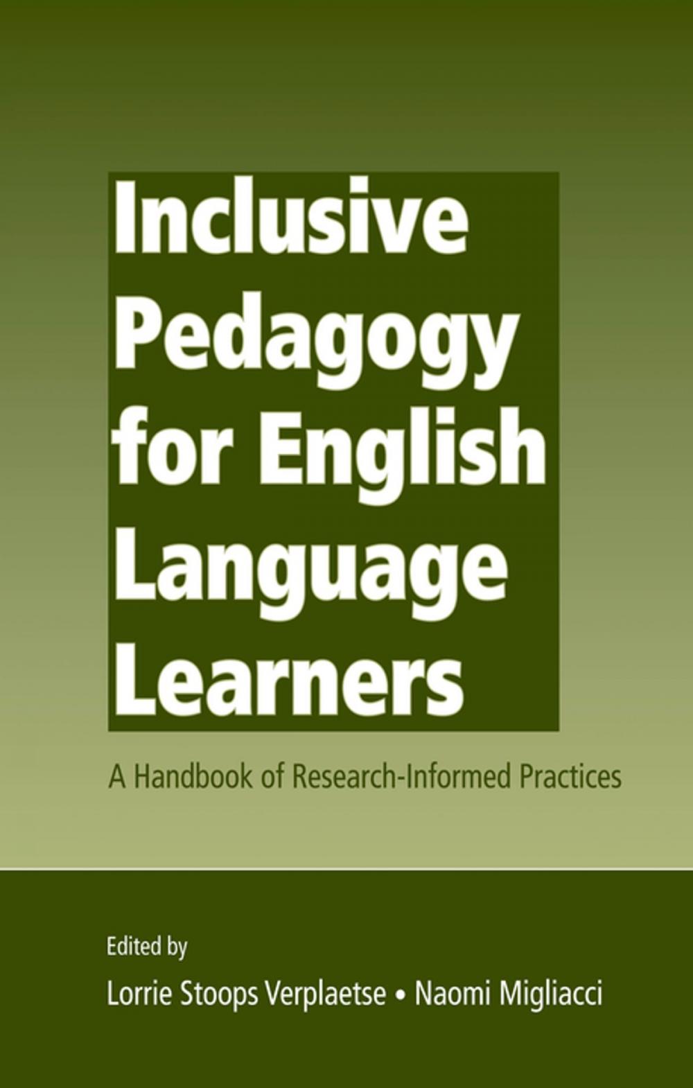 Big bigCover of Inclusive Pedagogy for English Language Learners