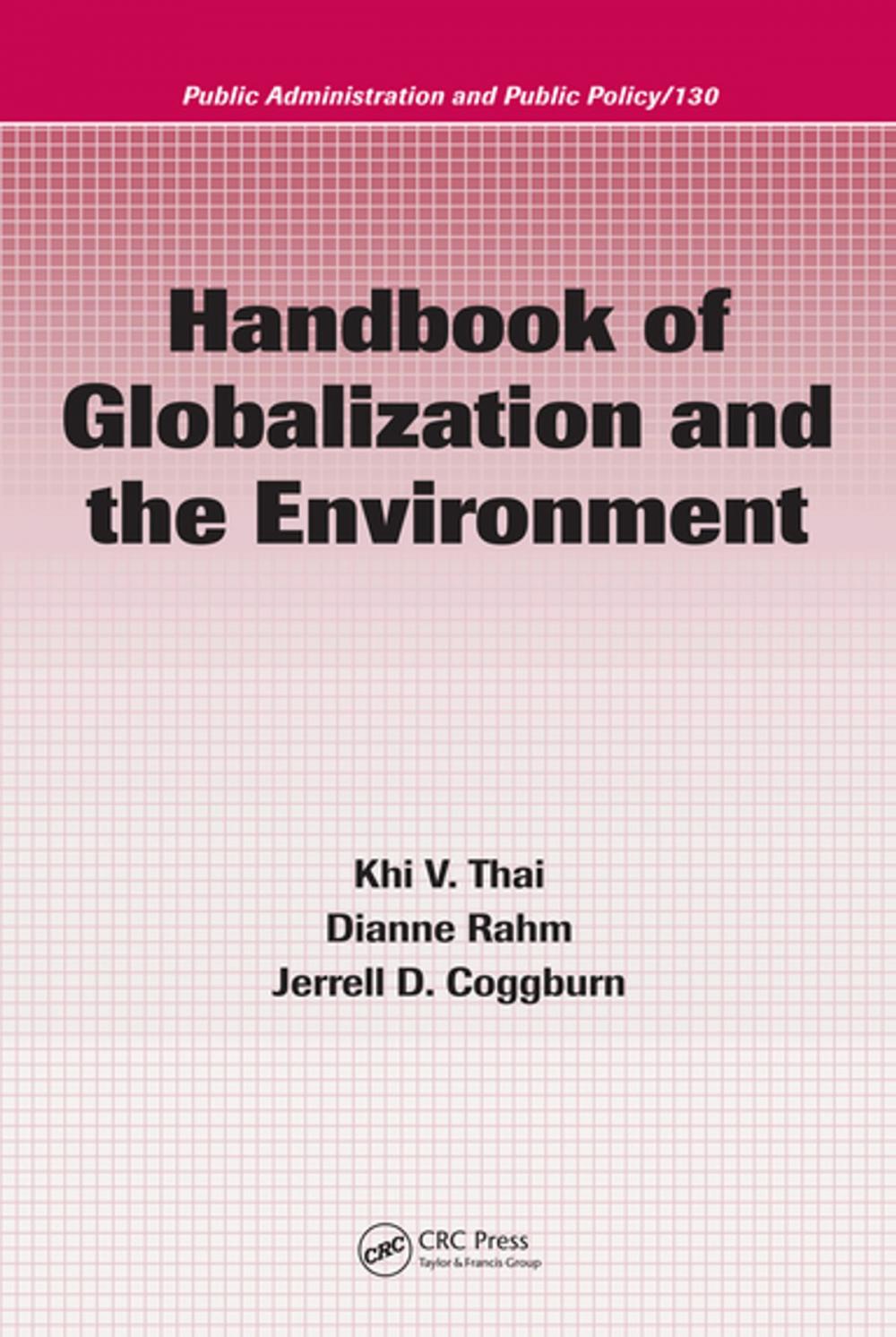 Big bigCover of Handbook of Globalization and the Environment