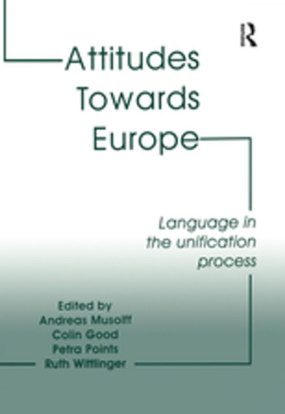 Big bigCover of Attitudes Towards Europe