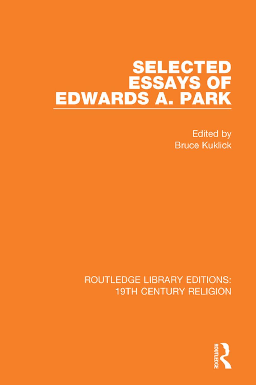 Big bigCover of Selected Essays of Edwards A. Park