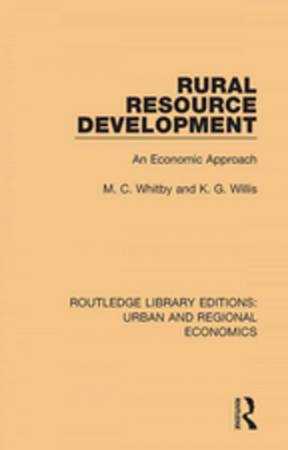 Big bigCover of Rural Resource Development