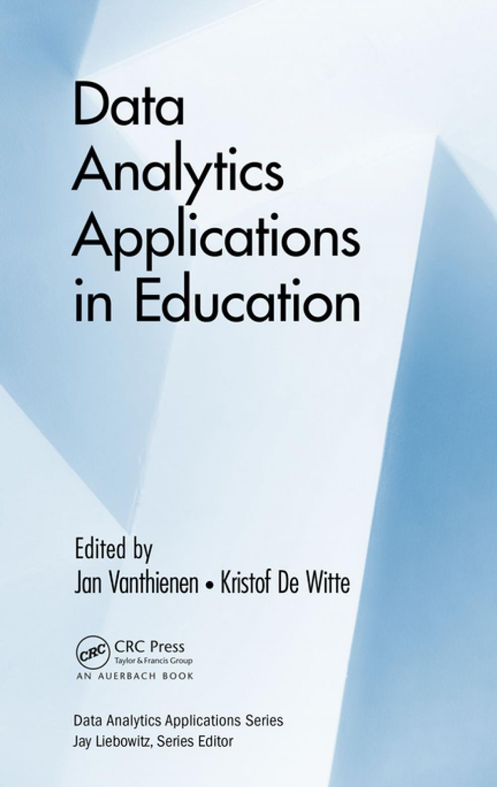 Big bigCover of Data Analytics Applications in Education