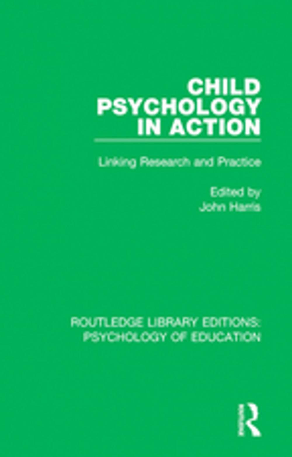 Big bigCover of Child Psychology in Action