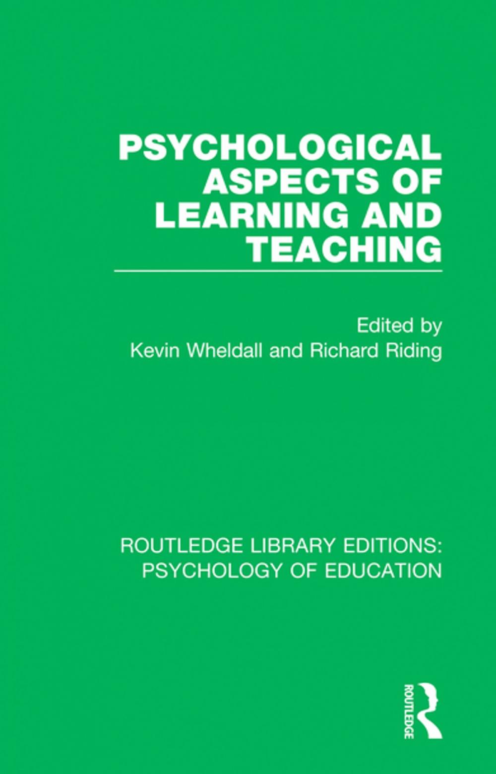 Big bigCover of Psychological Aspects of Learning and Teaching