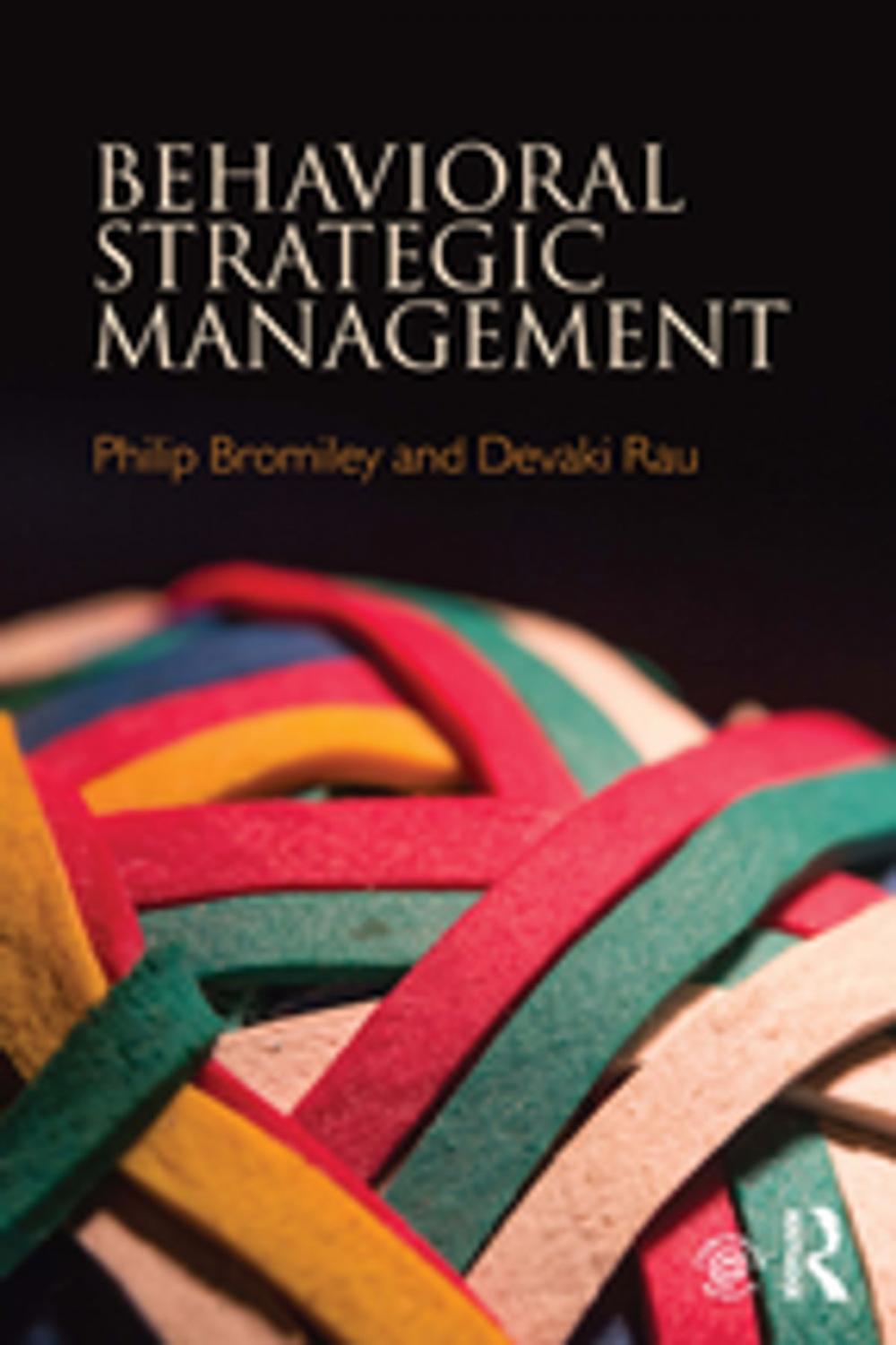 Big bigCover of Behavioral Strategic Management