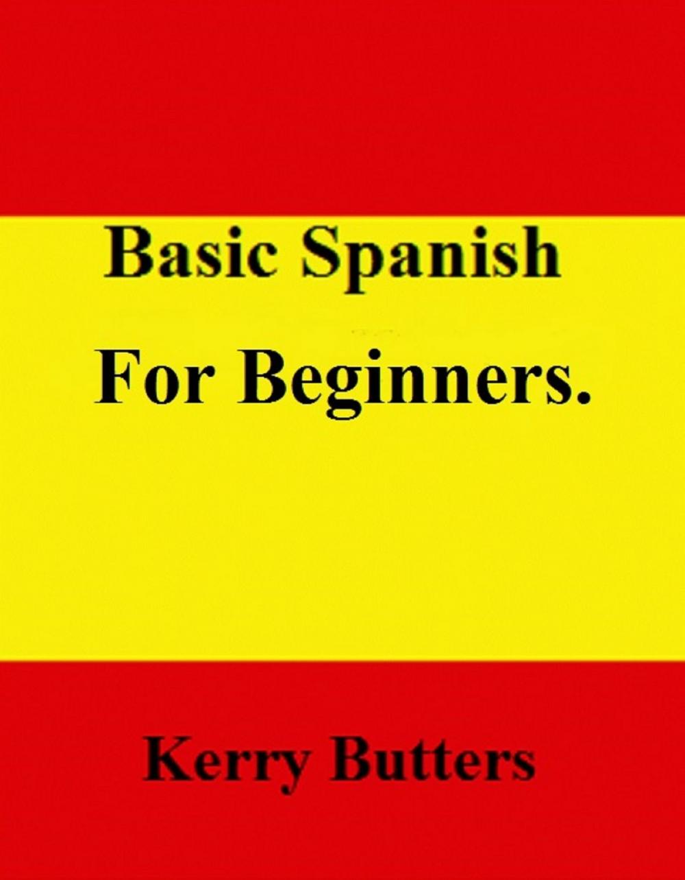 Big bigCover of Basic Spanish For Beginners.