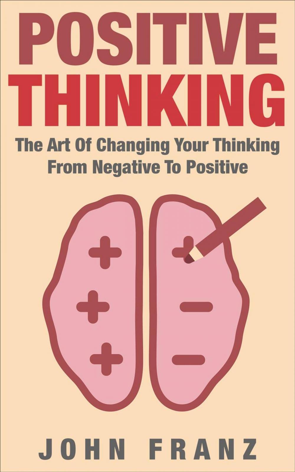 Big bigCover of POSITIVE THINKING - The Art of Changing Your Thinking From Negative to Positive