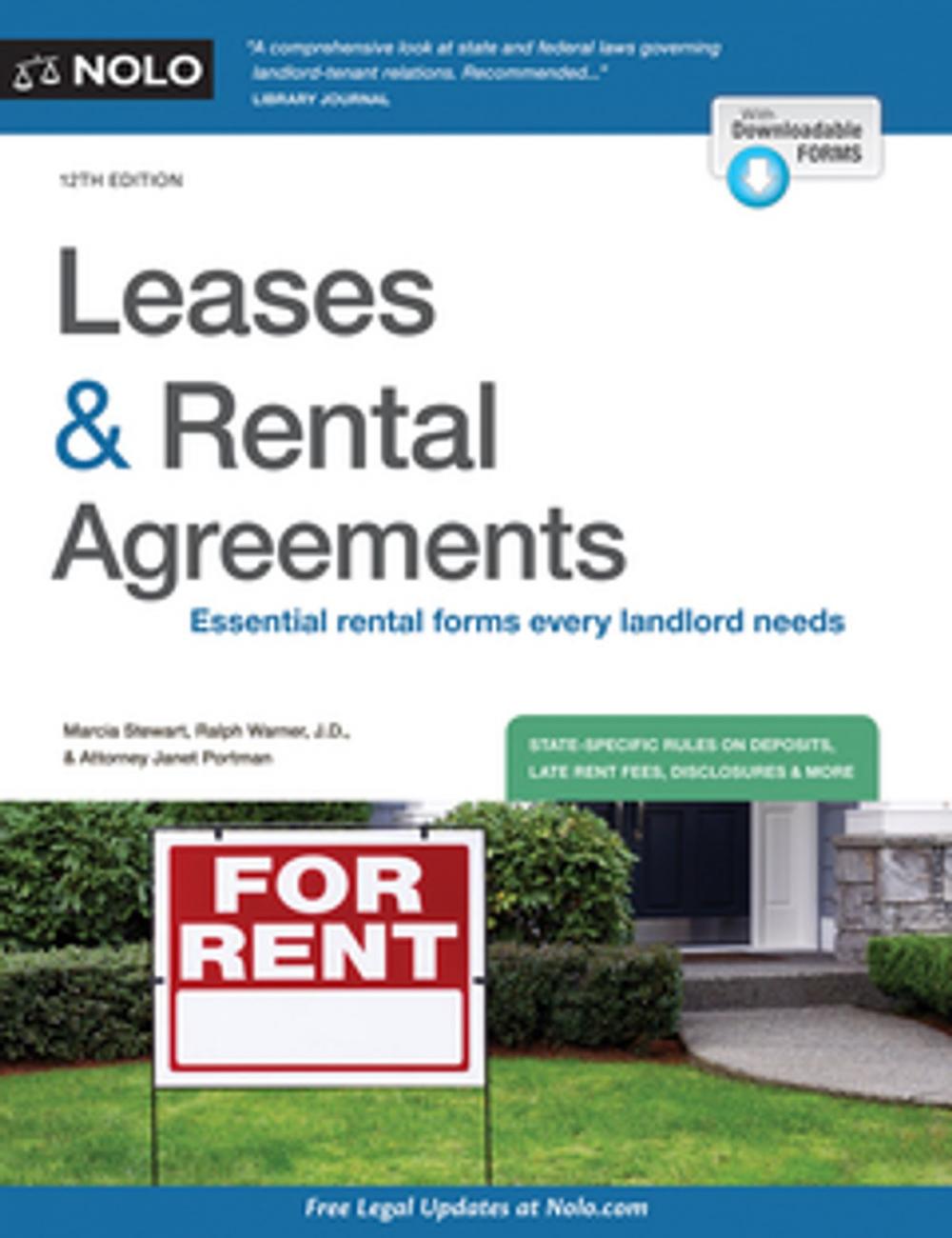 Big bigCover of Leases & Rental Agreements