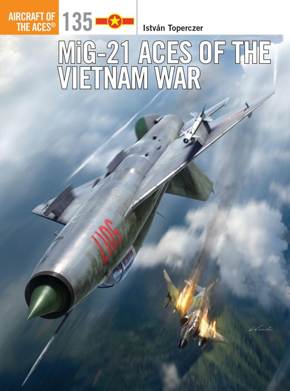 Big bigCover of MiG-21 Aces of the Vietnam War