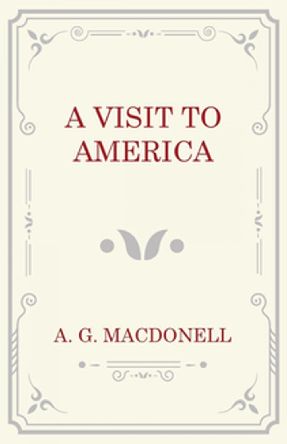 Big bigCover of A Visit to America