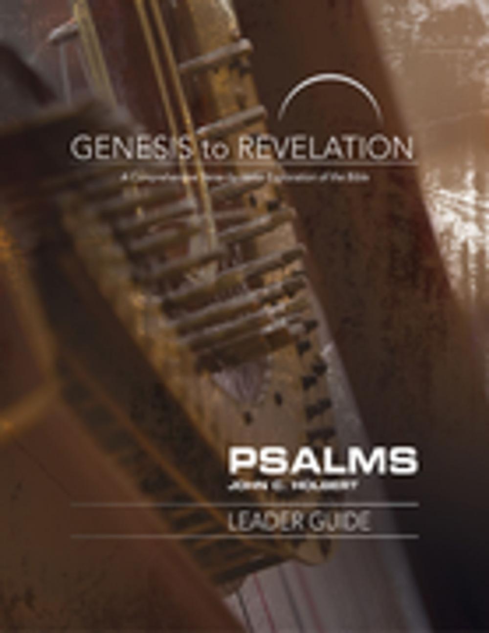 Big bigCover of Genesis to Revelation: Psalms Leader Guide