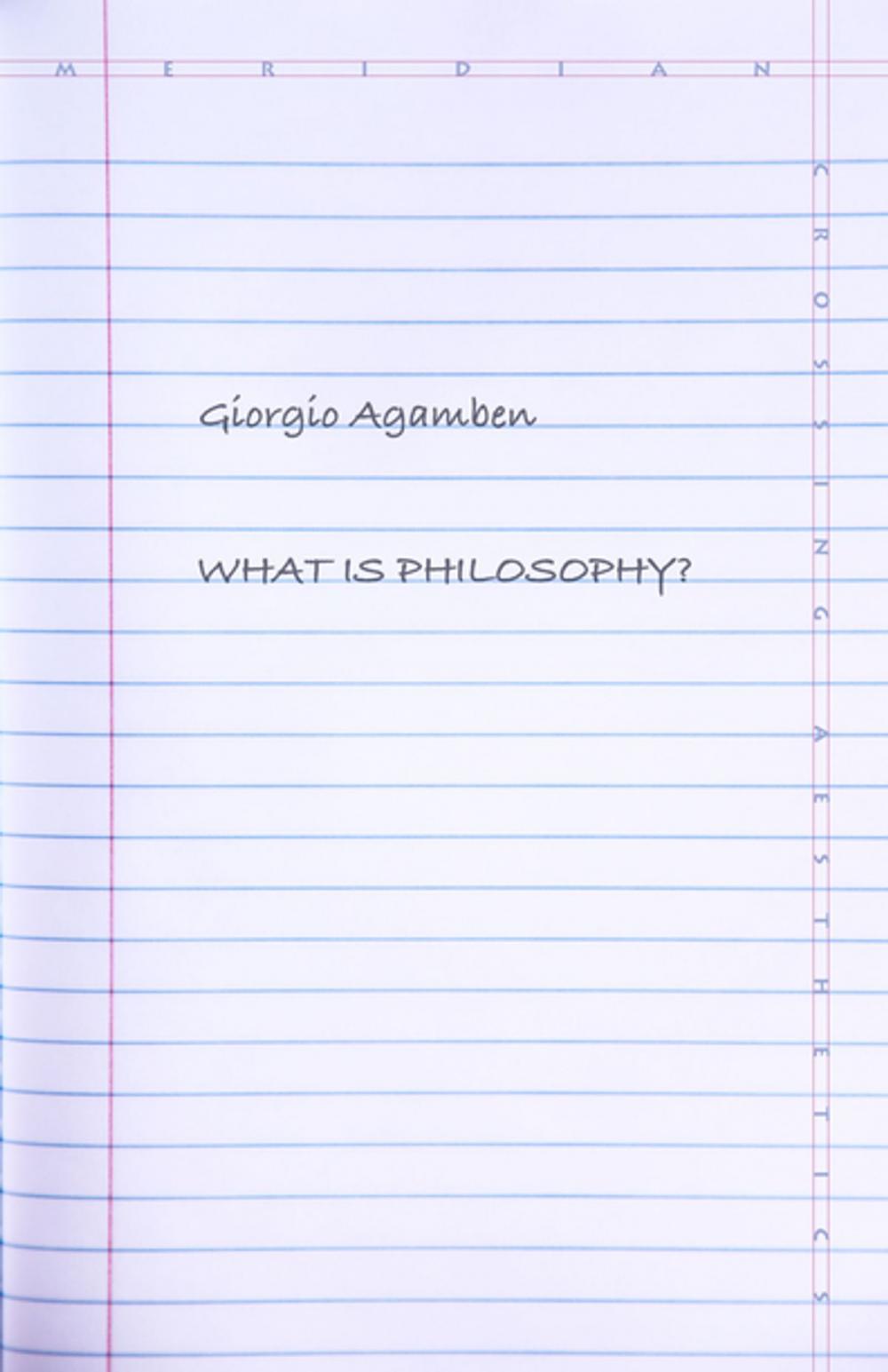 Big bigCover of What Is Philosophy?