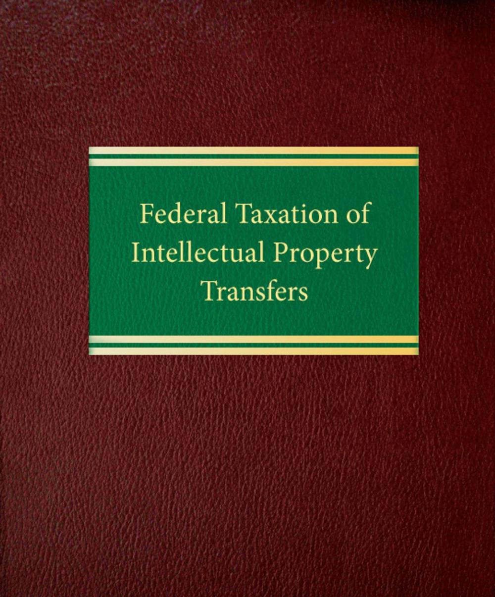 Big bigCover of Federal Taxation of Intellectual Property Transfers