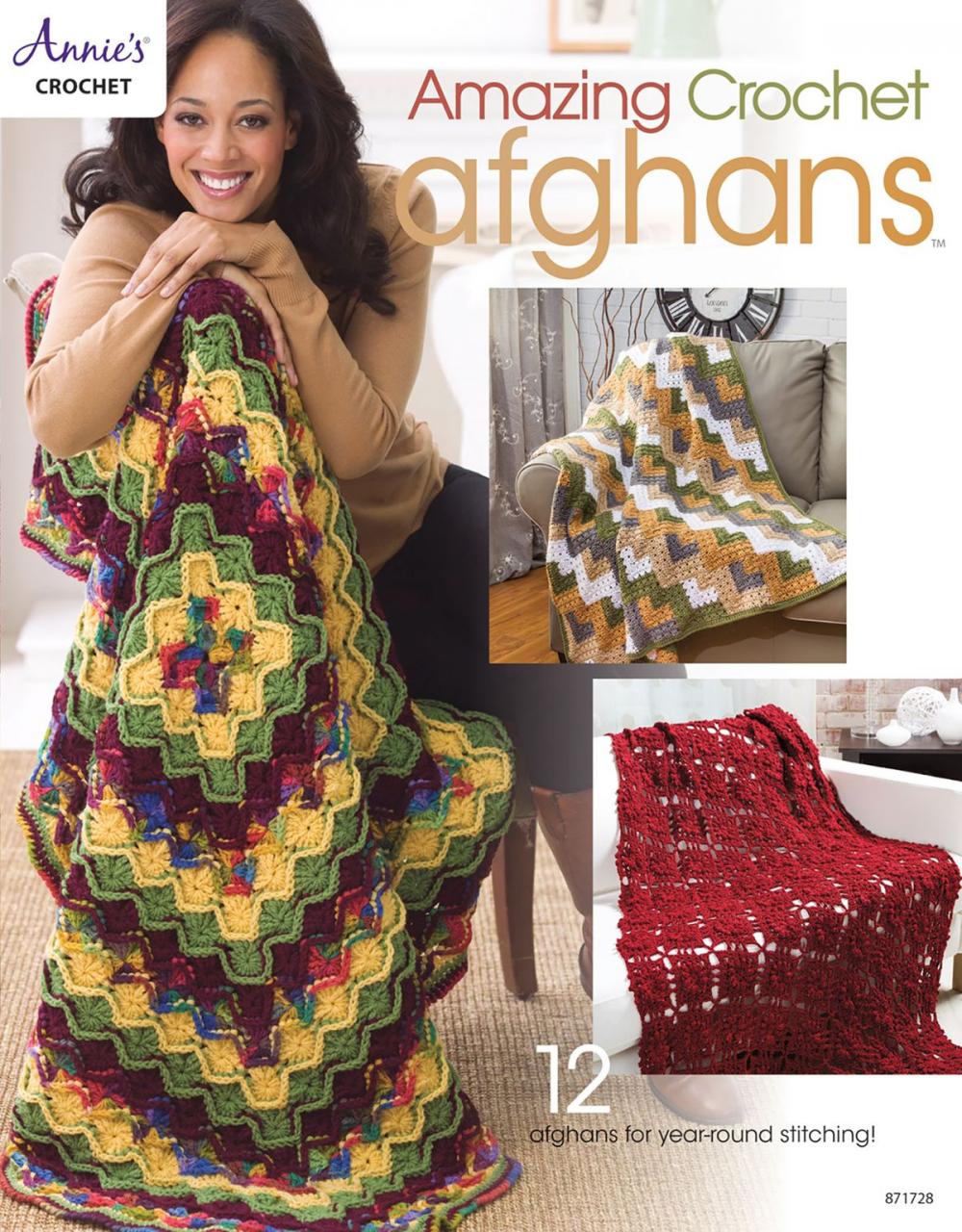 Big bigCover of Amazing Crochet Afghans