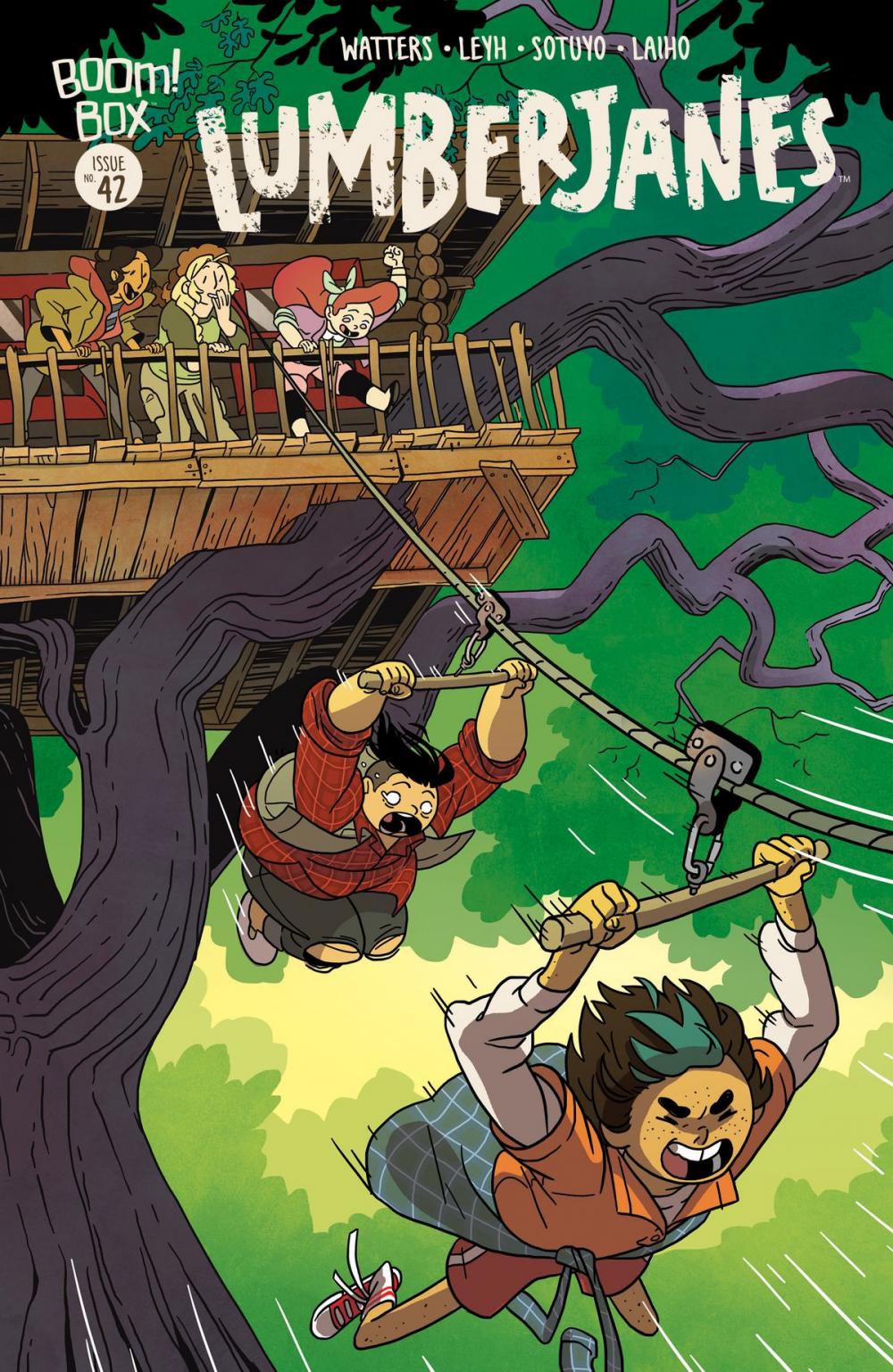 Big bigCover of Lumberjanes #42