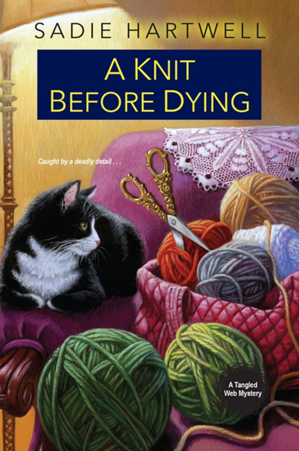 Big bigCover of A Knit before Dying