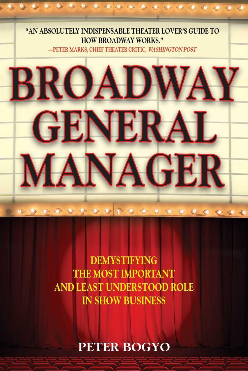 Big bigCover of Broadway General Manager