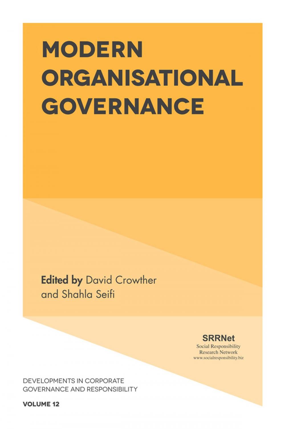 Big bigCover of Modern Organisational Governance