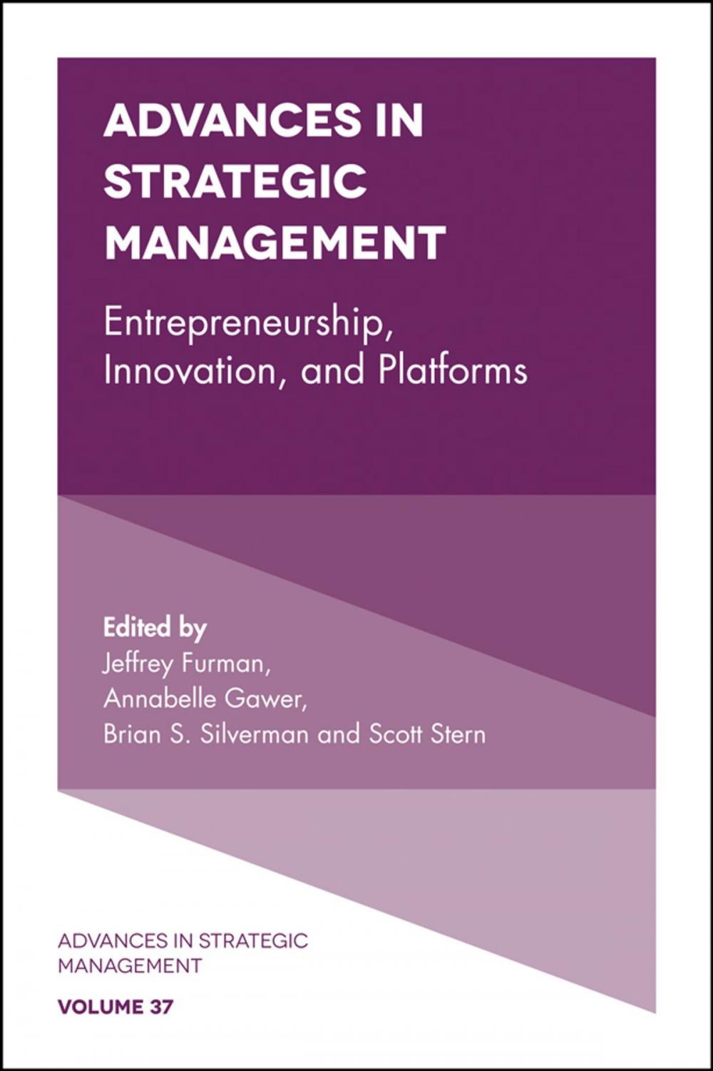 Big bigCover of Entrepreneurship, Innovation, and Platforms