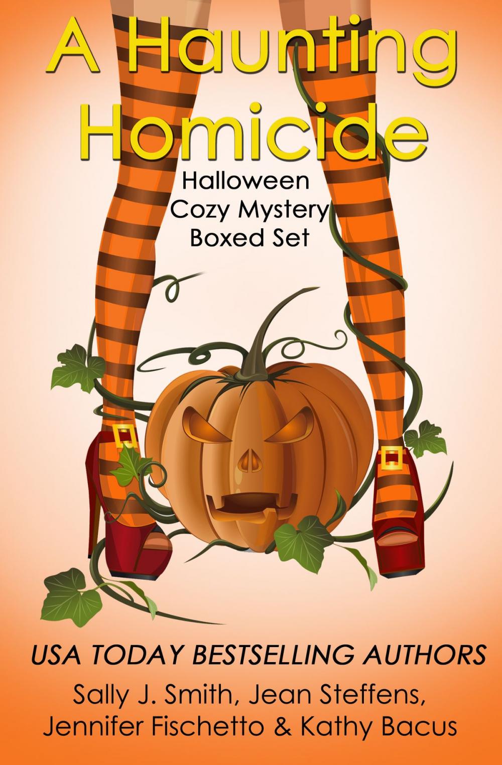 Big bigCover of A Haunting Homicide: Halloween Cozy Mystery Boxed Set