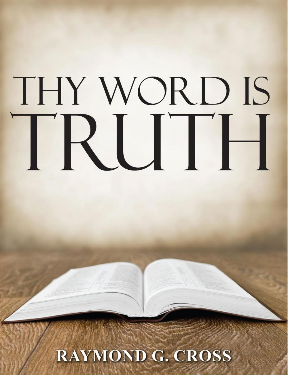 Big bigCover of Thy Word is Truth