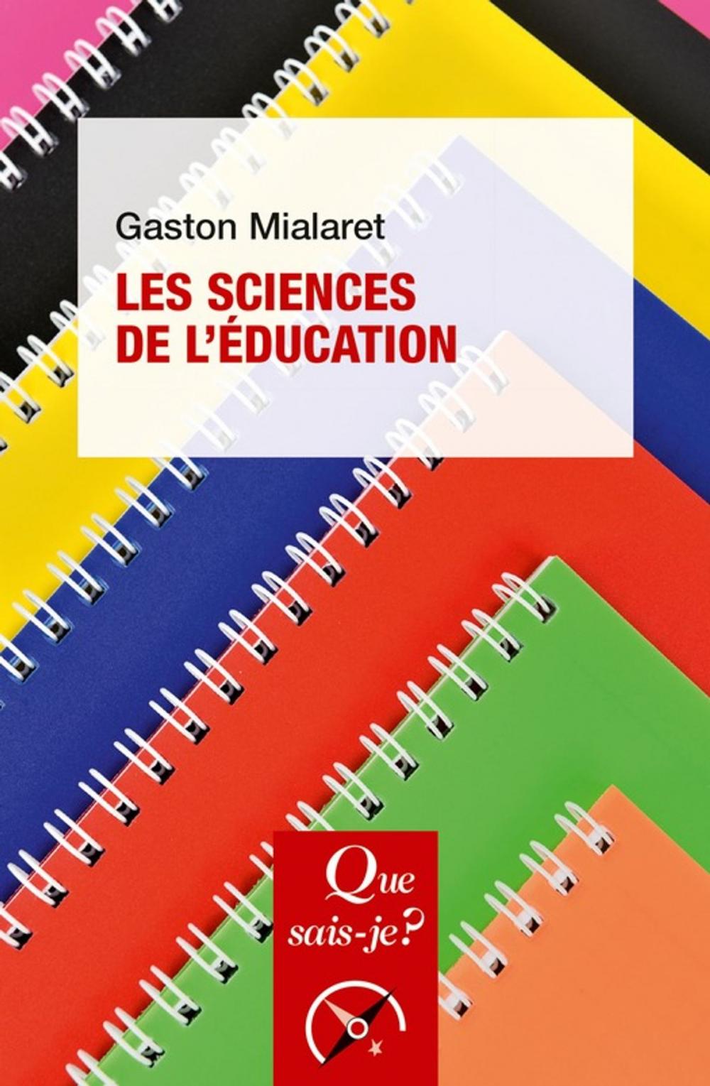 Big bigCover of Les sciences de l'éducation