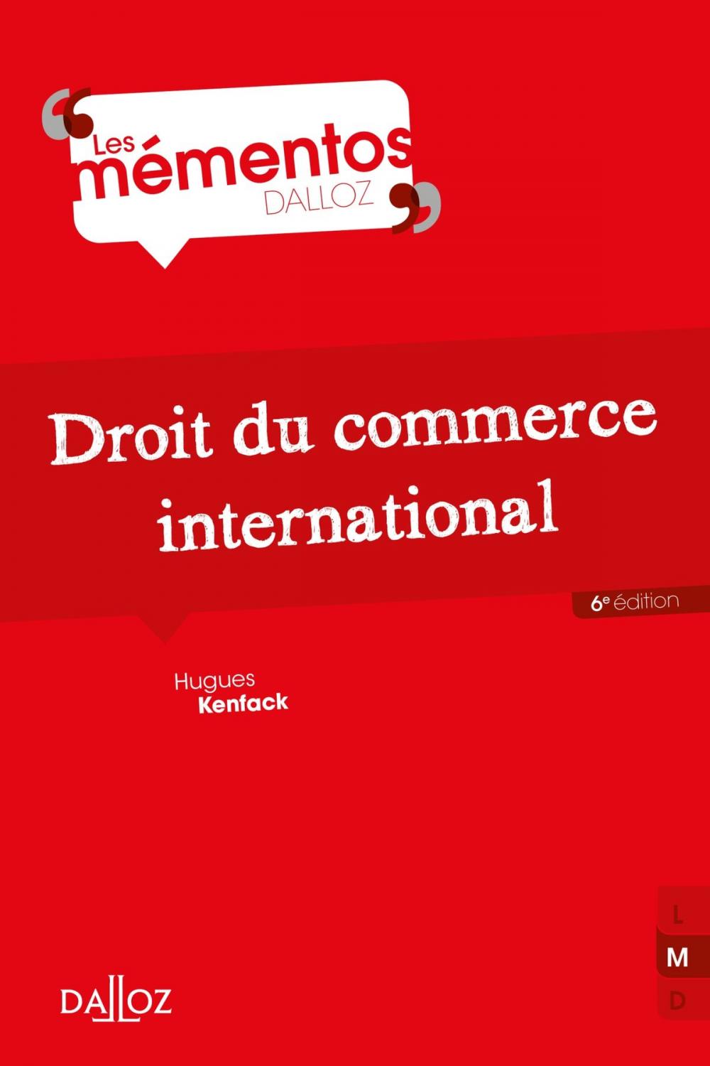 Big bigCover of Droit du commerce international