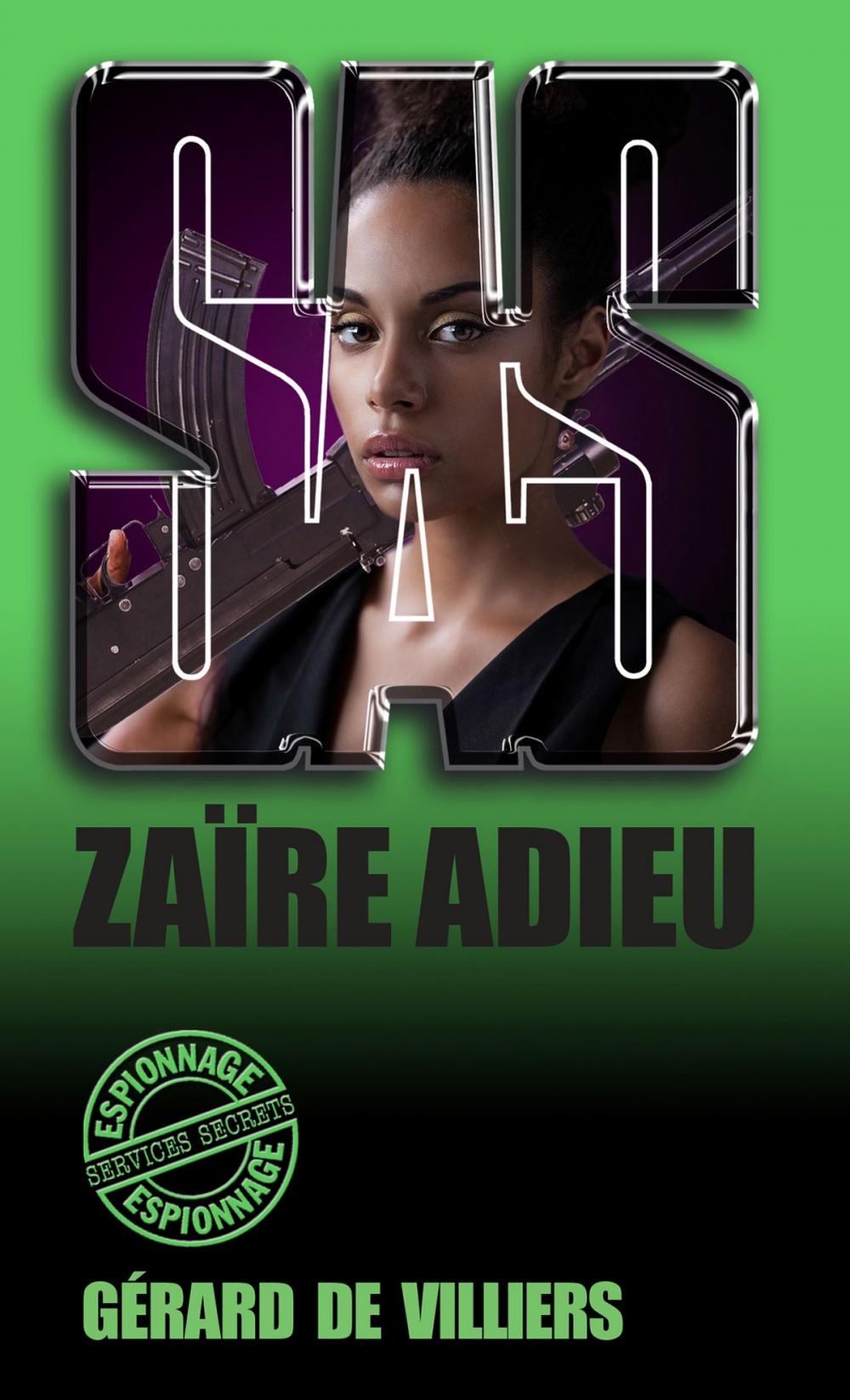 Big bigCover of SAS 128 Zaïre adieu