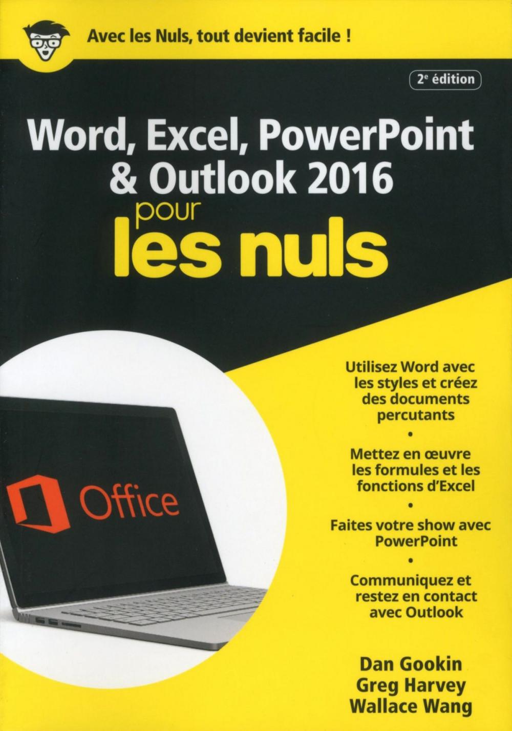 Big bigCover of Word, Excel, PowerPoint et Outlook 2016 pour les Nuls mégapoche, 2e édition