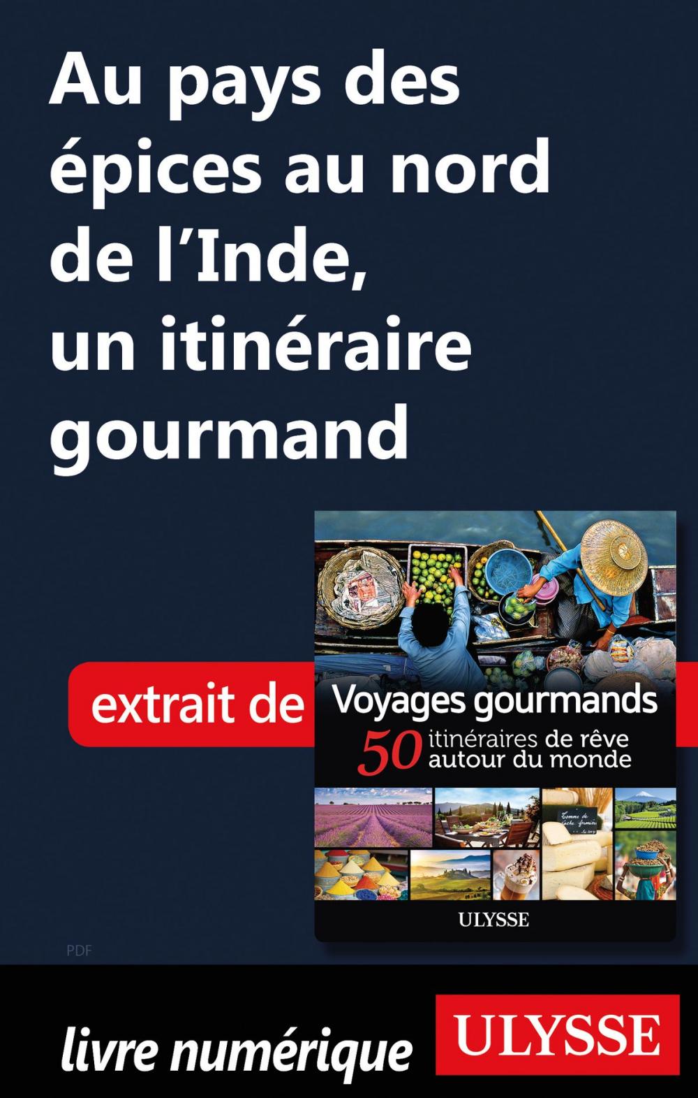 Big bigCover of Au pays des épices au nord de l'Inde, un itinéraire gourmand