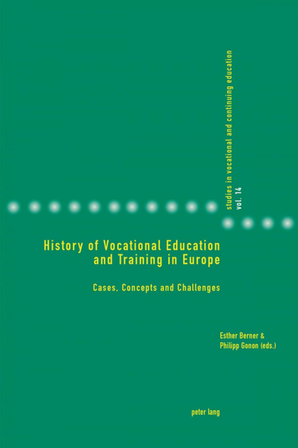 Big bigCover of History of Vocational Education and Training in Europe