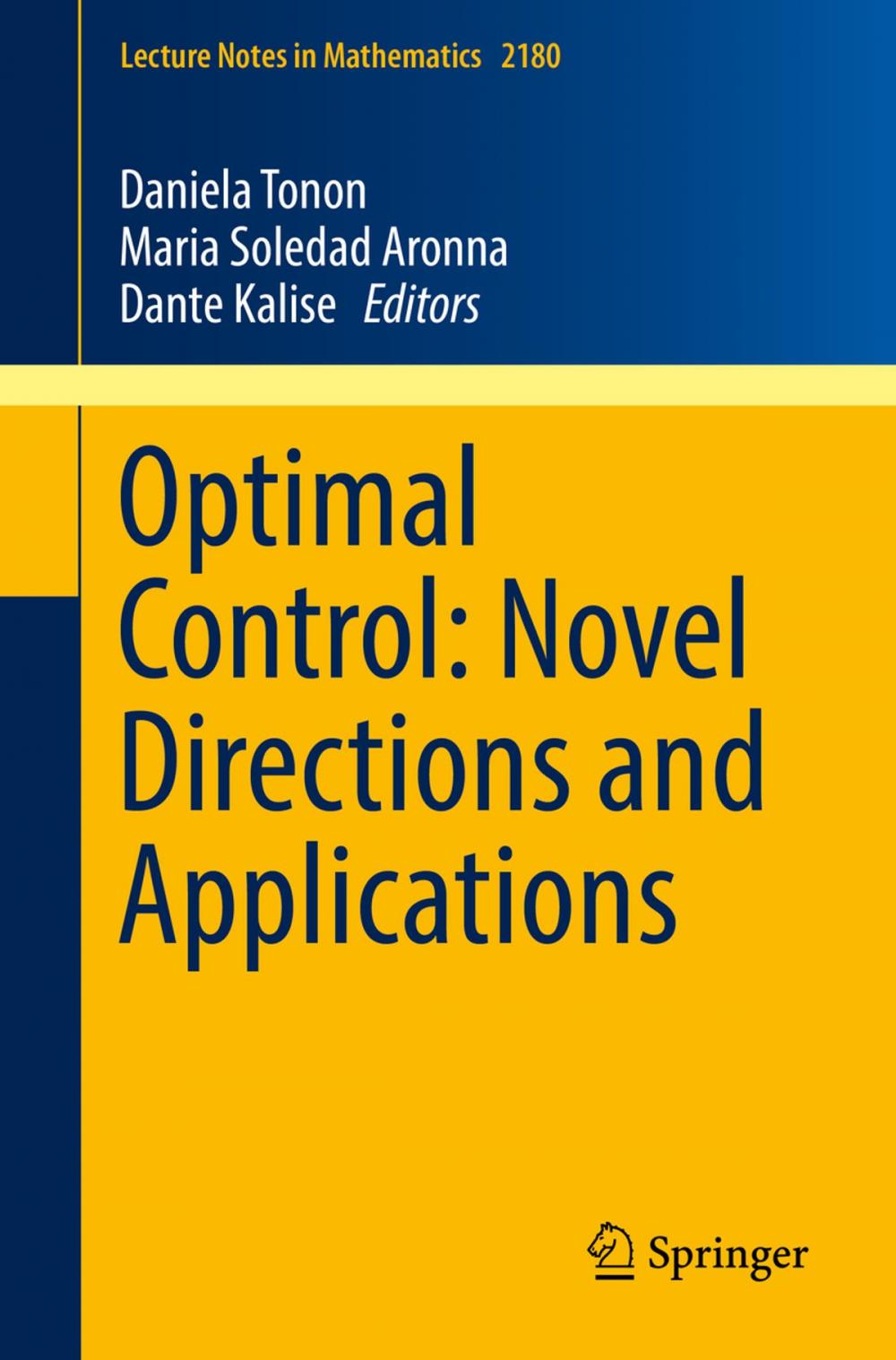 Big bigCover of Optimal Control: Novel Directions and Applications