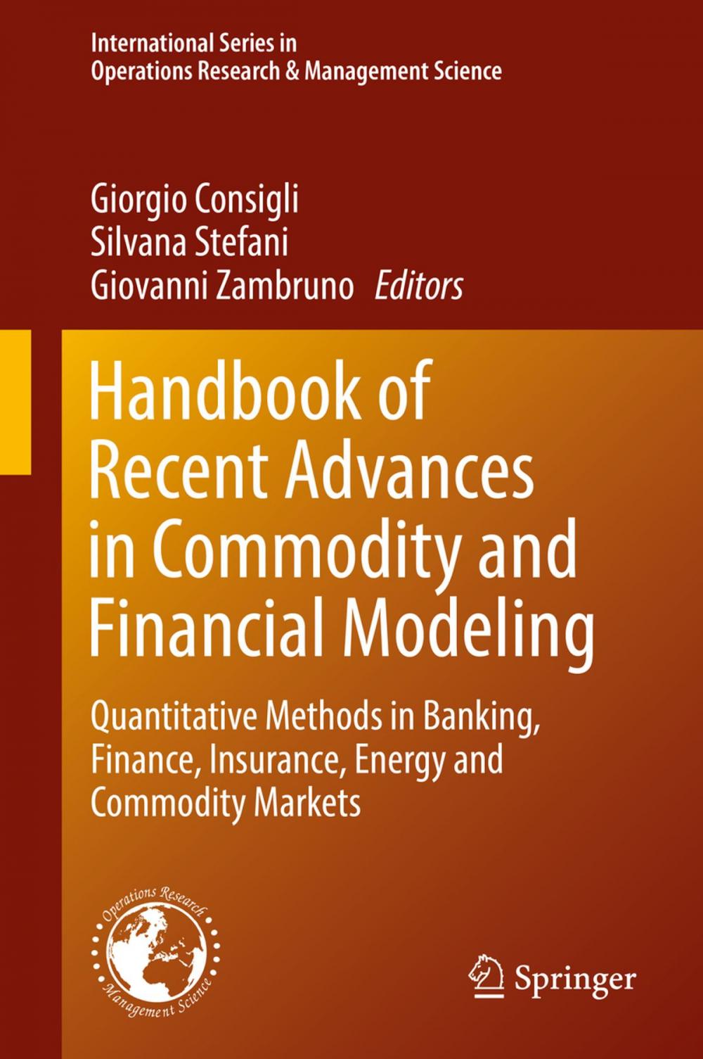 Big bigCover of Handbook of Recent Advances in Commodity and Financial Modeling