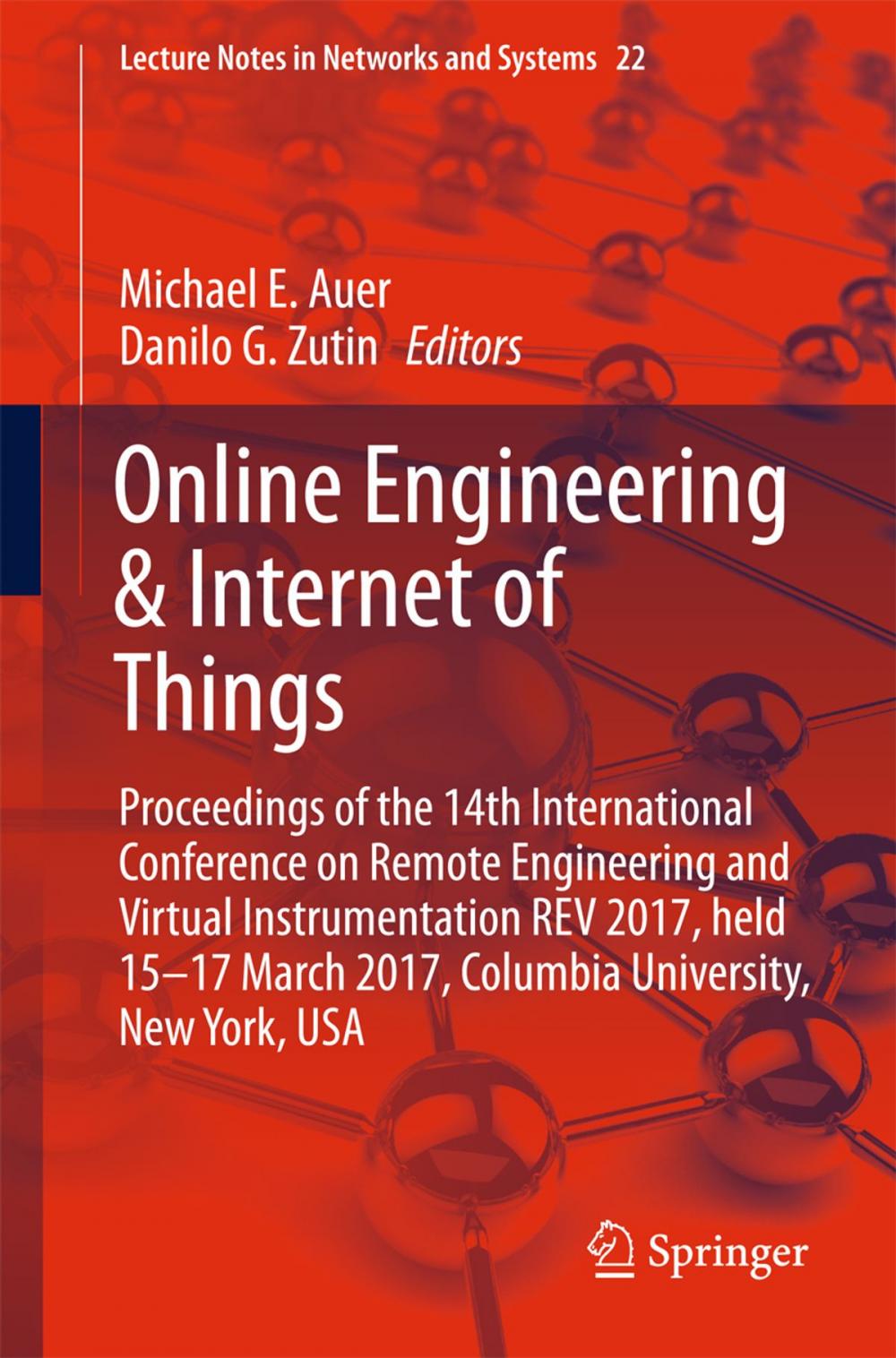 Big bigCover of Online Engineering & Internet of Things