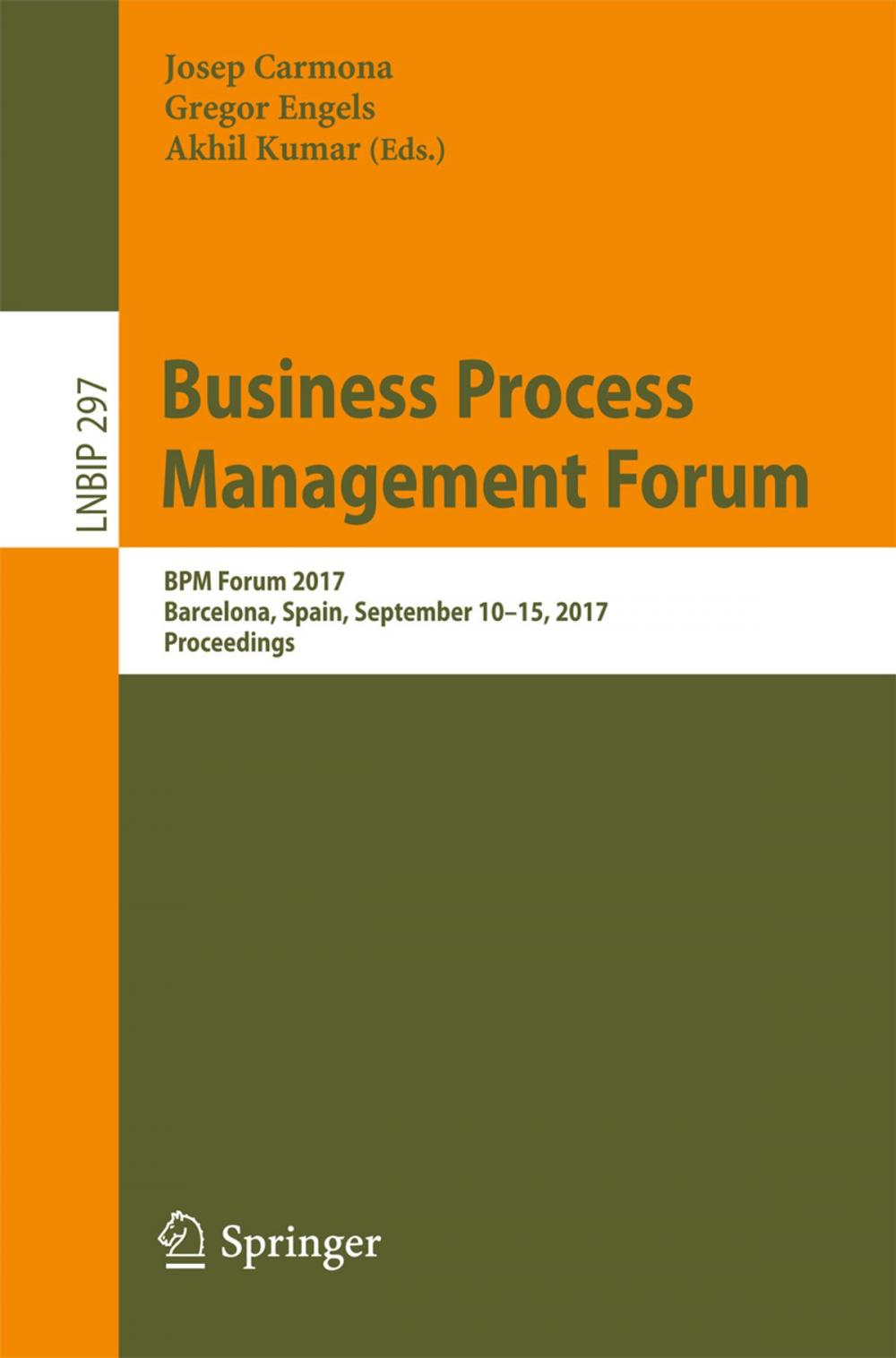 Big bigCover of Business Process Management Forum