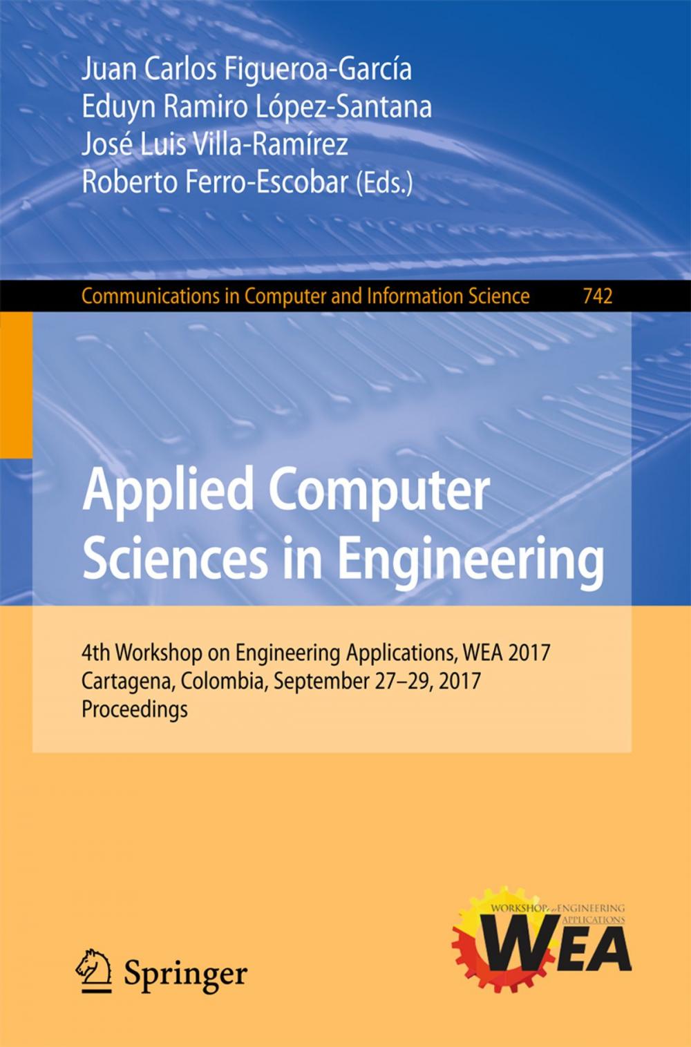 Big bigCover of Applied Computer Sciences in Engineering