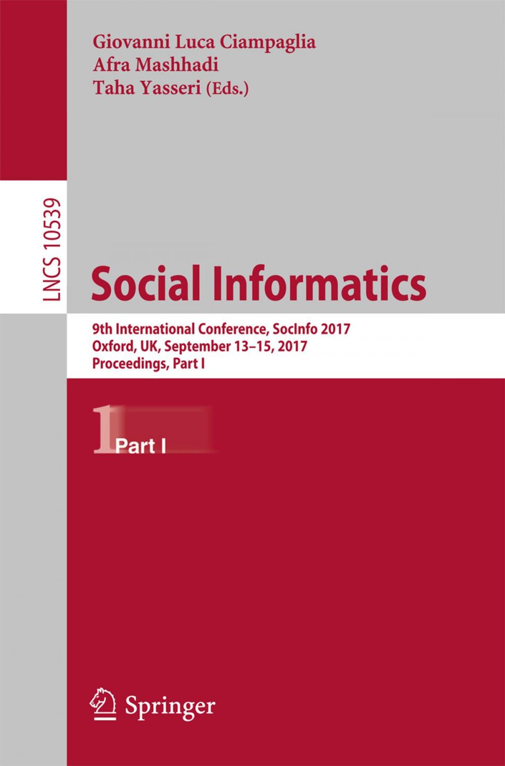 Big bigCover of Social Informatics