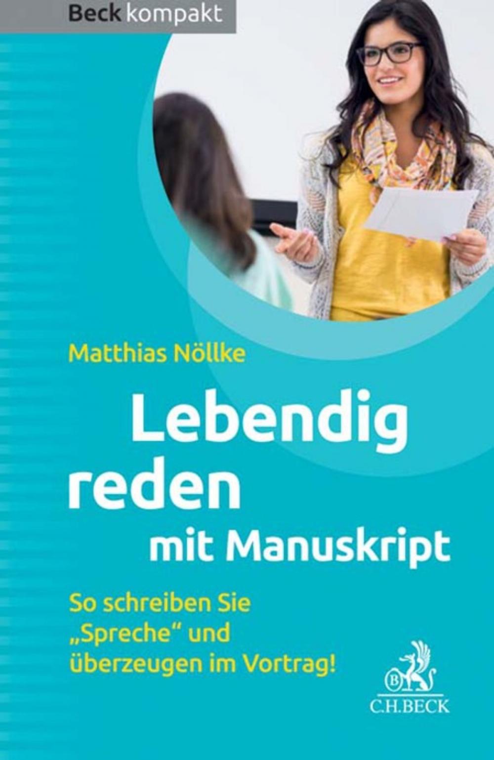 Big bigCover of Lebendig reden mit Manuskript