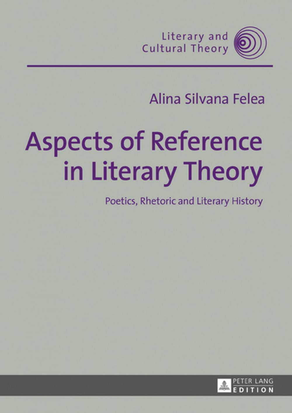 Big bigCover of Aspects of Reference in Literary Theory