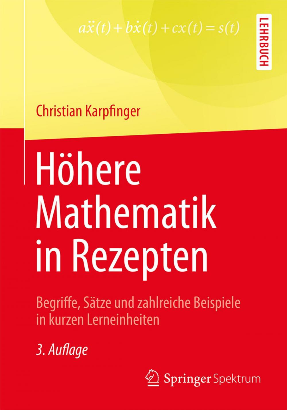 Big bigCover of Höhere Mathematik in Rezepten