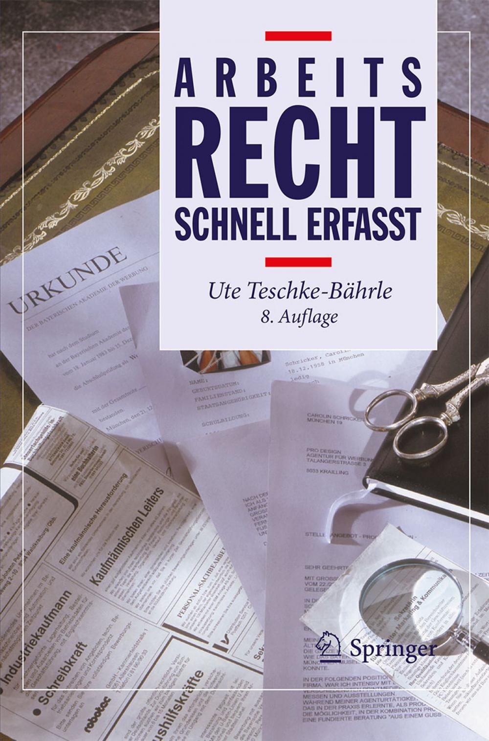 Big bigCover of Arbeitsrecht - Schnell erfasst