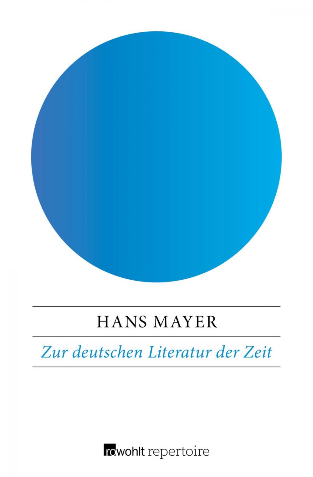 Big bigCover of Zur deutschen Literatur der Zeit