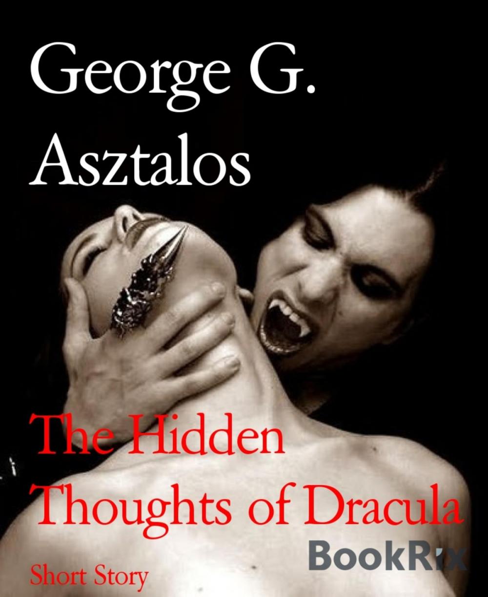 Big bigCover of The Hidden Thoughts of Dracula