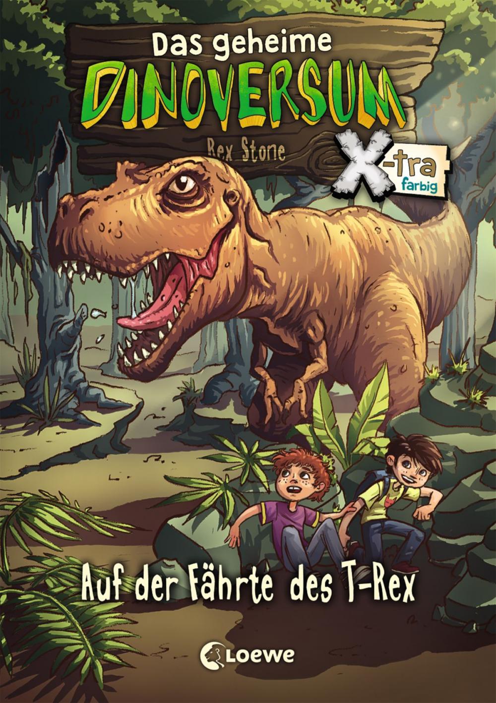 Big bigCover of Das geheime Dinoversum Xtra 1 - Auf der Fährte des T-Rex