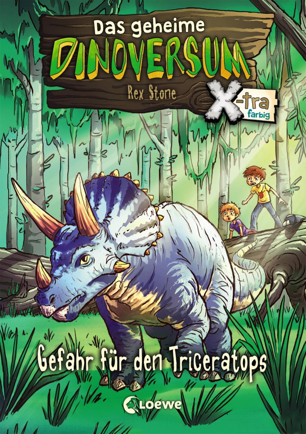 Big bigCover of Das geheime Dinoversum Xtra 2 - Gefahr für den Triceratops