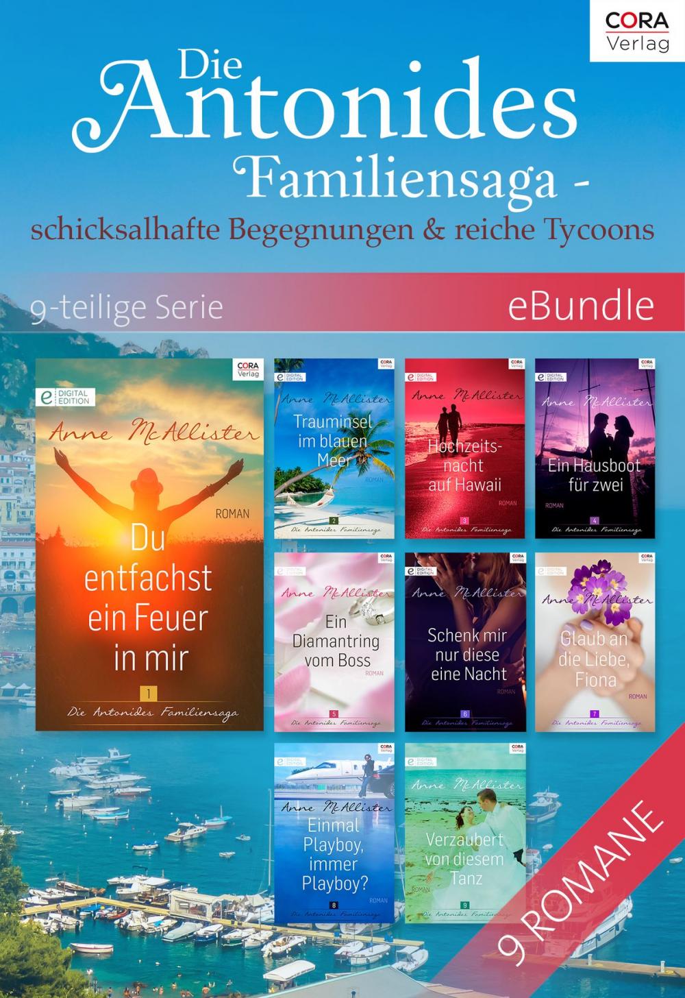 Big bigCover of Die Antonides Familiensaga - schicksalhafte Begegnungen & reiche Tycoons - 9-teilige Serie