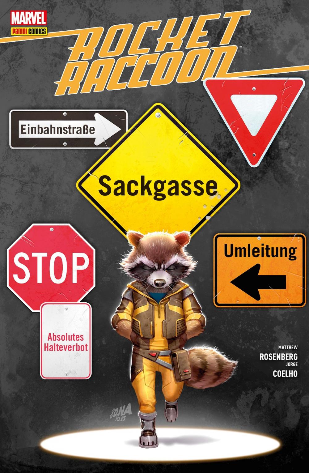 Big bigCover of Rocket Raccoon - Sackgasse Erde