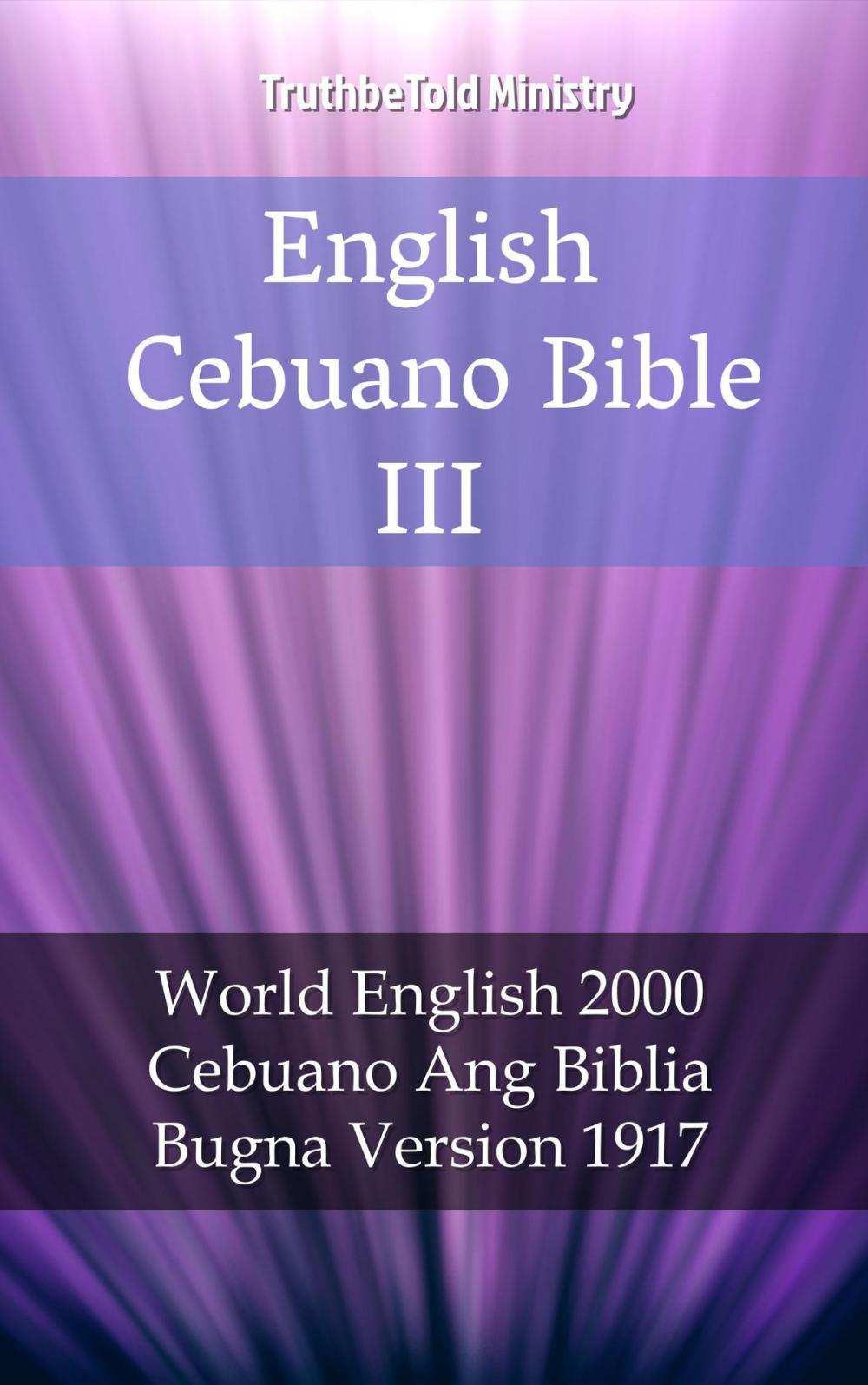 Big bigCover of English Cebuano Bible III